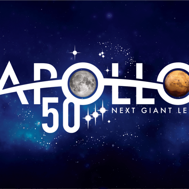 NASA logo 50th anniversary Apollo 11