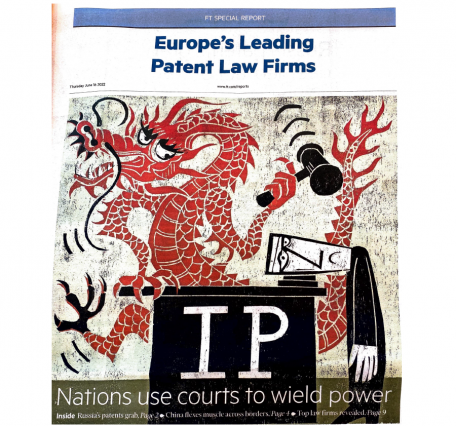 Financial Times benoemt NLO als toonaangevend IP-kantoor