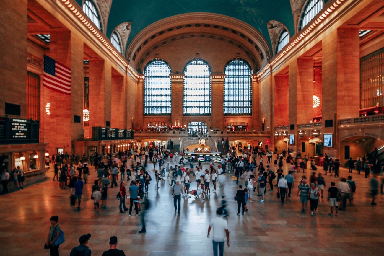 crowds- central station