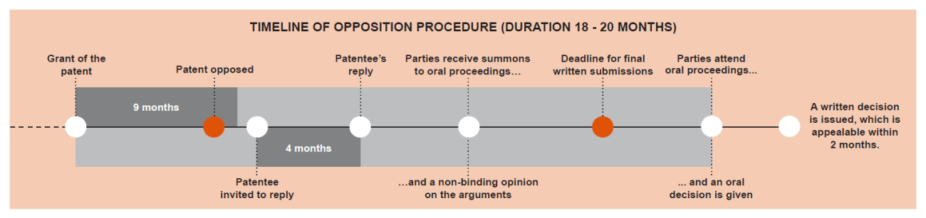 Timeline Opposition Procedure NLO Patents and Trademark Attorneys